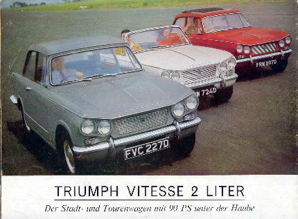 Triumph Vitesse MK I D (R&uuml;ckseite)